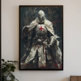 Medieval Knight Crusades Era Art Print Cultural Poster PosterGoat