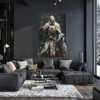 Medieval Knight Crusades Era Art Print Cultural Poster PosterGoat