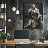 Medieval Knight Crusades Era Art Print Cultural Poster PosterGoat