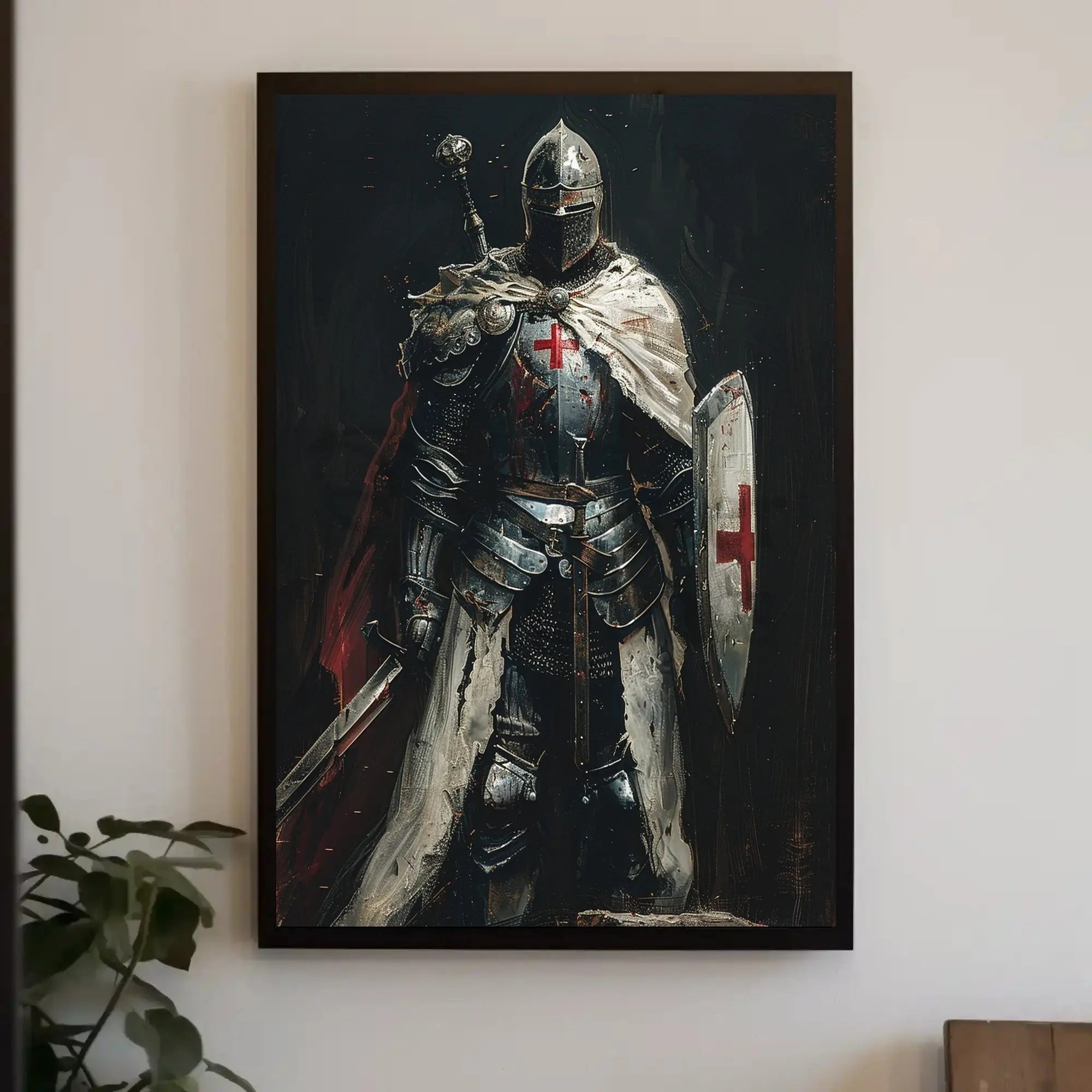 Medieval Knight Valor and Chivalry Cultural or Heritage Poster PosterGoat