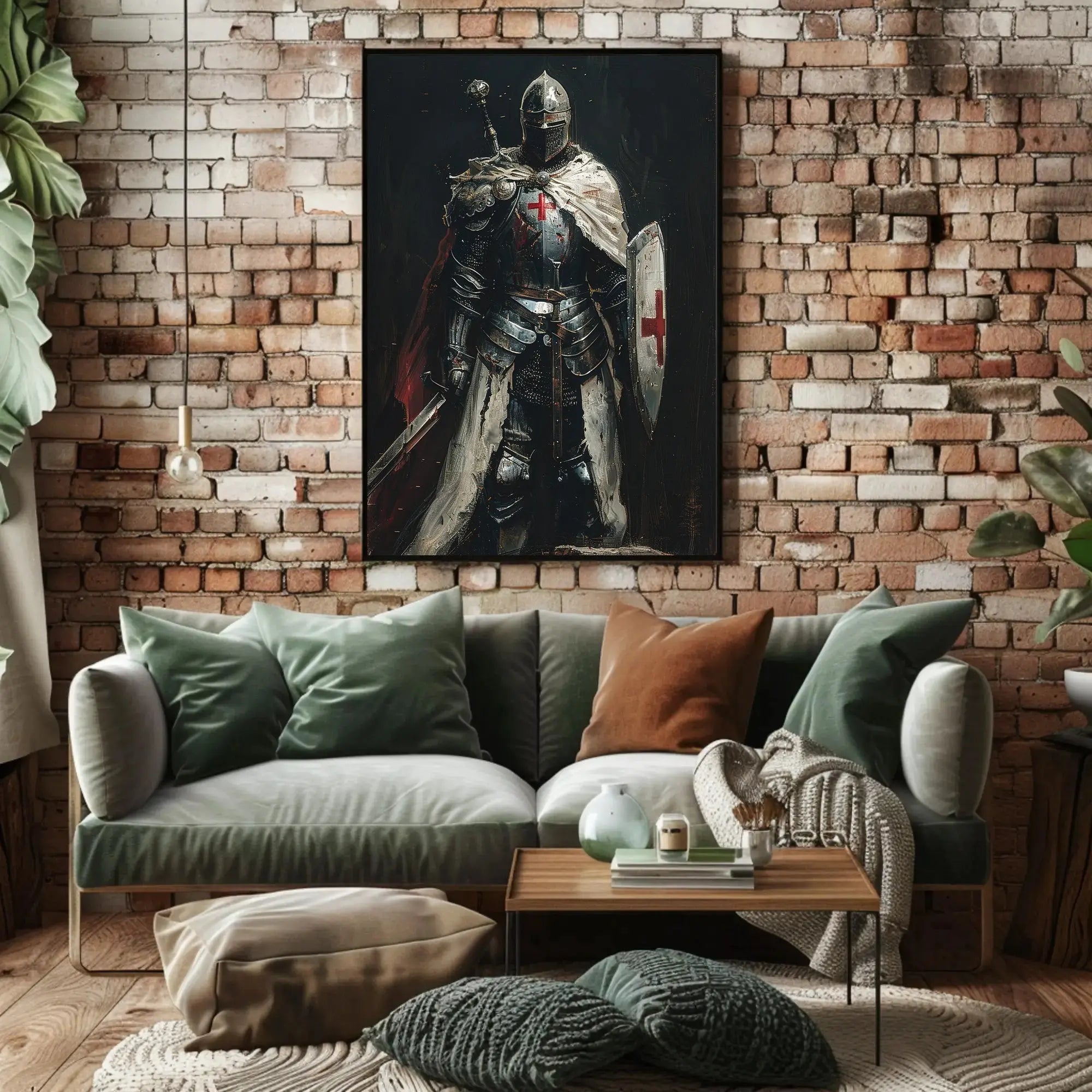 Medieval Knight Valor and Chivalry Cultural or Heritage Poster PosterGoat