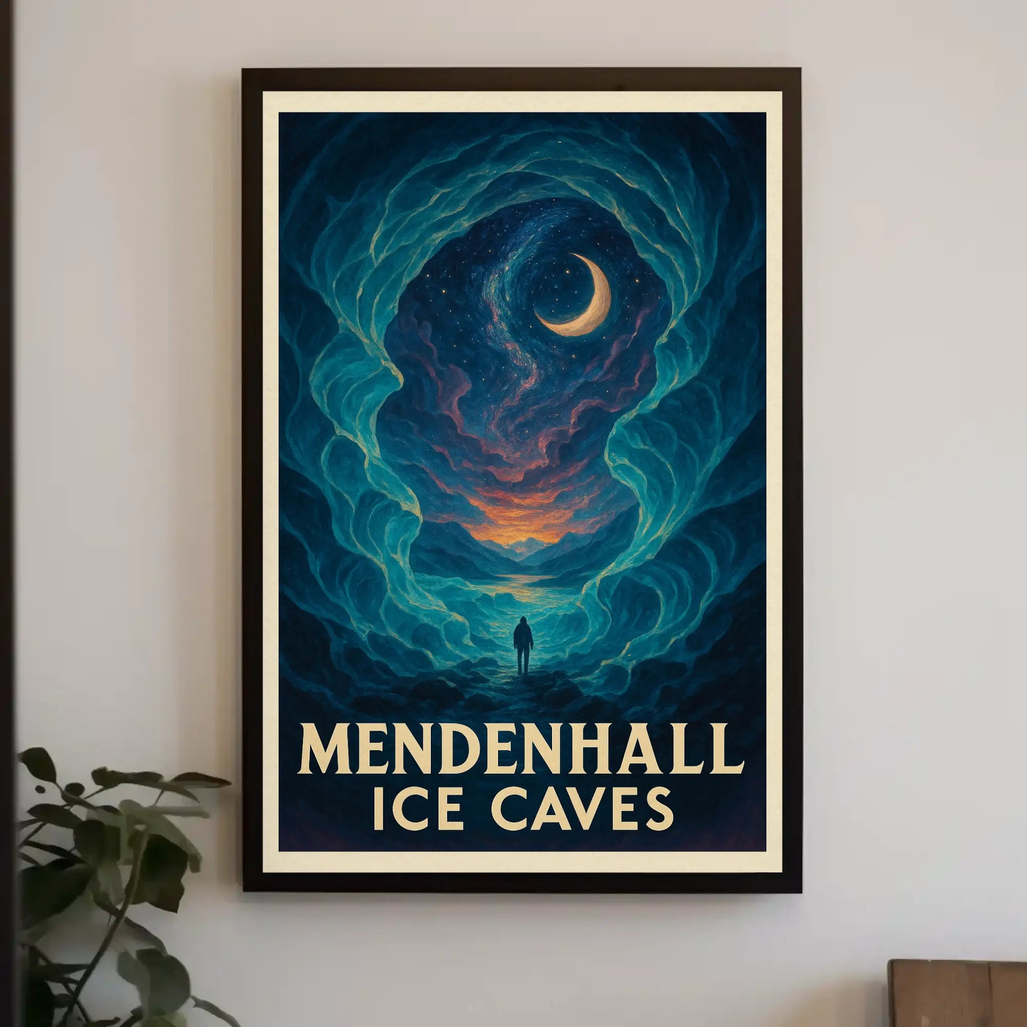 Mendenhall Ice Caves Mystical Adventure National Park Poster PosterGoat