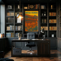 Mesa Verde Adventure Vintage Travel Poster PosterGoat