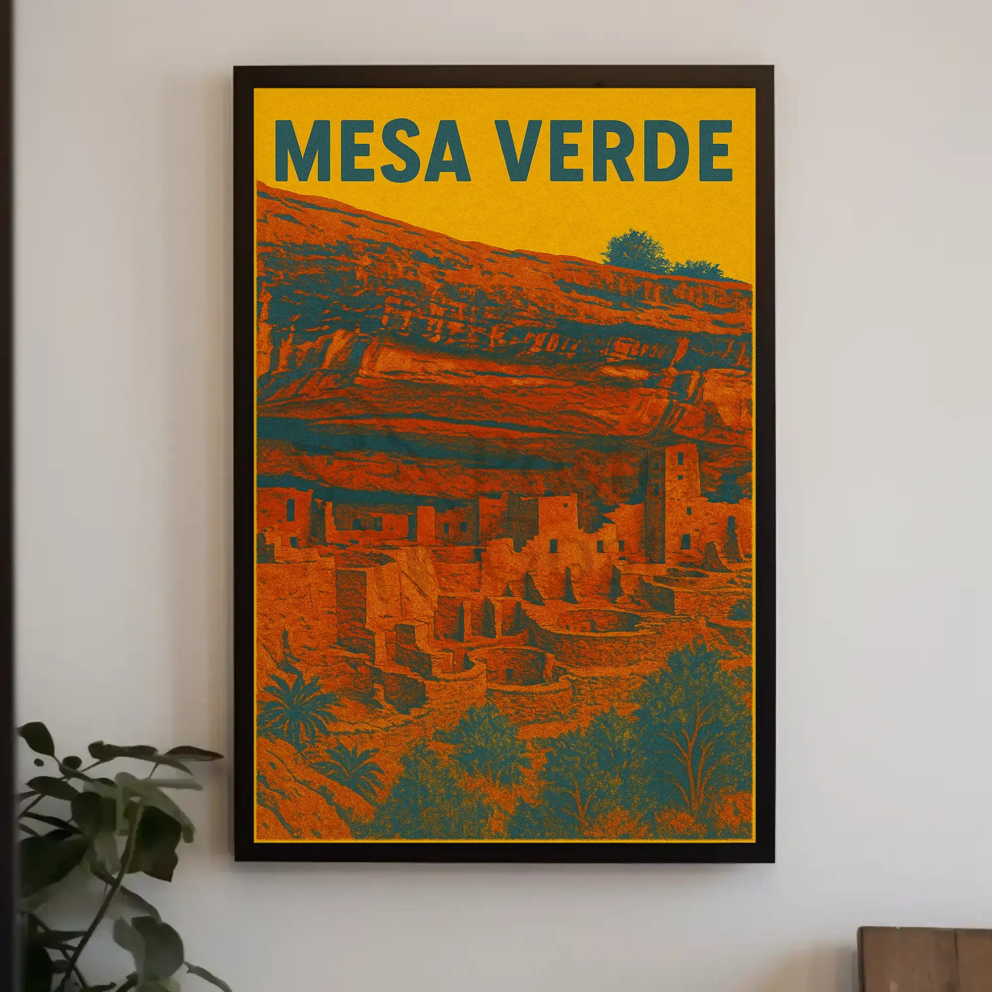 Mesa Verde Adventure Vintage Travel Poster PosterGoat