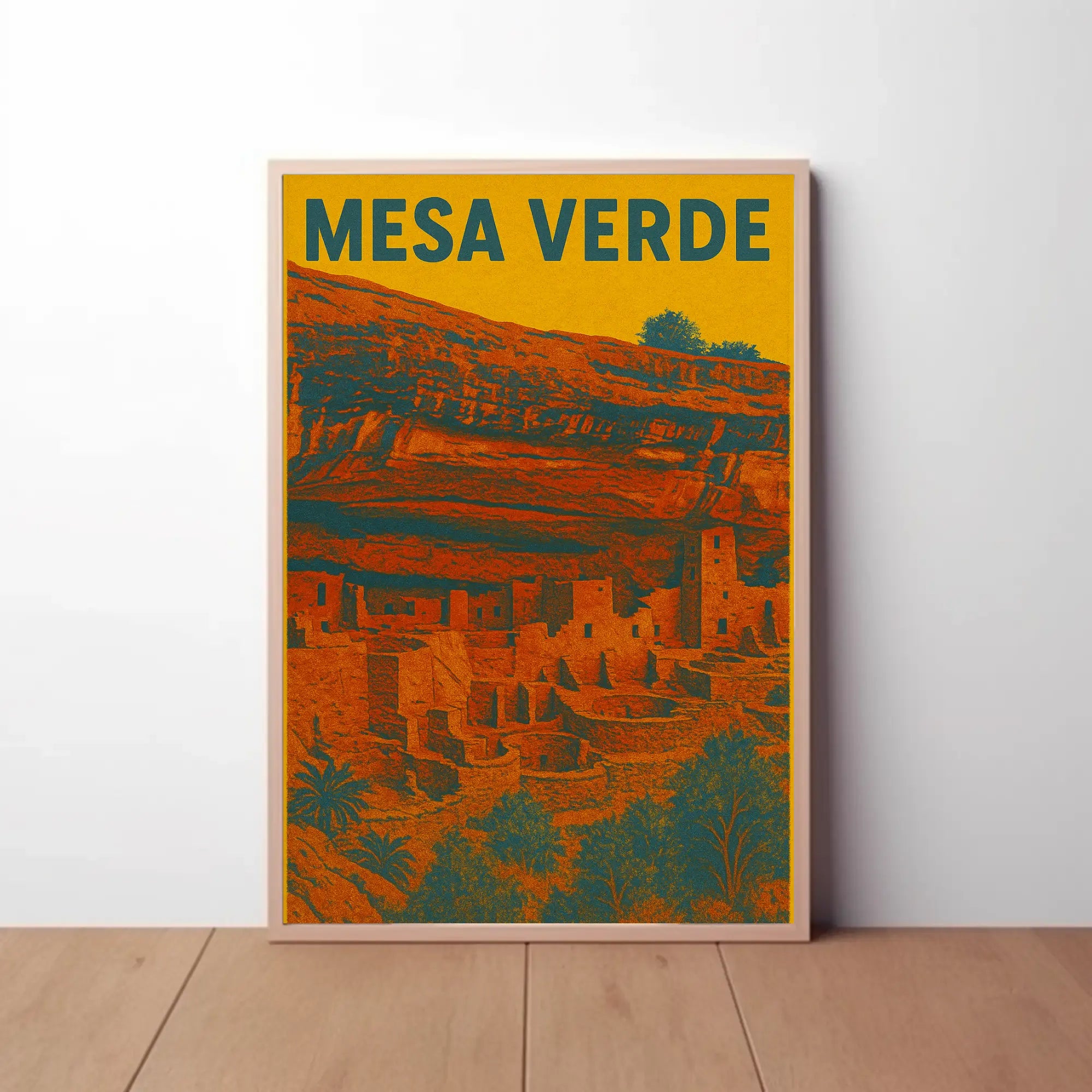 Mesa Verde Adventure Vintage Travel Poster PosterGoat