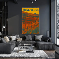 Mesa Verde Adventure Vintage Travel Poster PosterGoat