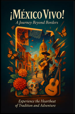 México Vivo Wall Art Journey Beyond Borders Poster PosterGoat