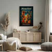 México Vivo Wall Art Journey Beyond Borders Poster PosterGoat