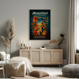 México Vivo Wall Art Journey Beyond Borders Poster PosterGoat