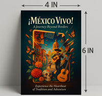 México Vivo Wall Art Journey Beyond Borders Poster PosterGoat