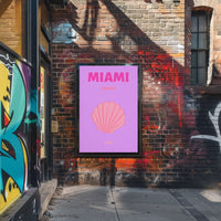 Miami Beach Vibrant Travel Destination Poster PosterGoat