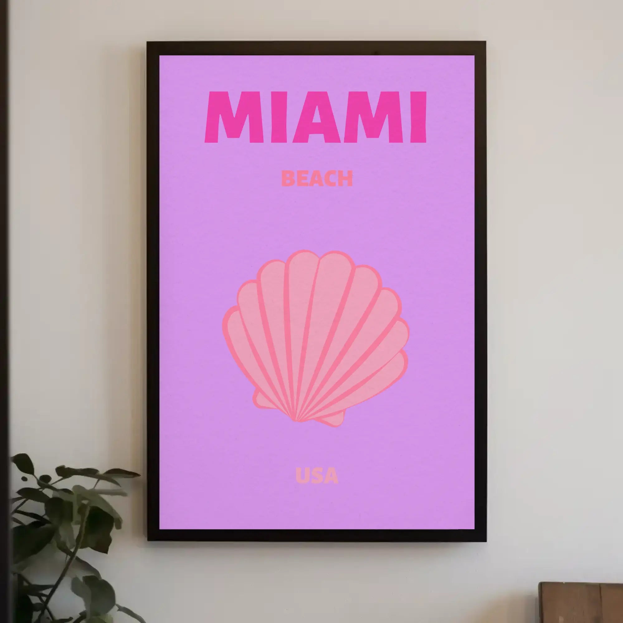 Miami Beach Vibrant Travel Destination Poster PosterGoat