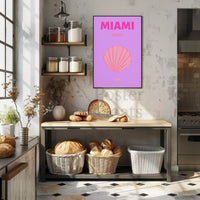 Miami Beach Vibrant Travel Destination Poster PosterGoat