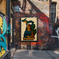 Michigan Elegance Renaissance Style Scenic Travel Poster PosterGoat
