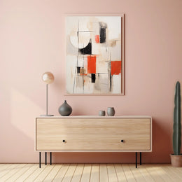 Mid-20th Century Abstract Expressionism Art Poster PosterGoat