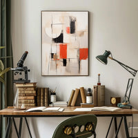 Mid-20th Century Abstract Expressionism Art Poster PosterGoat