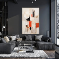 Mid-20th Century Abstract Expressionism Art Poster PosterGoat