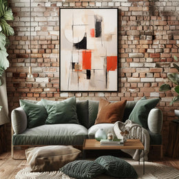 Mid-20th Century Abstract Expressionism Art Poster PosterGoat