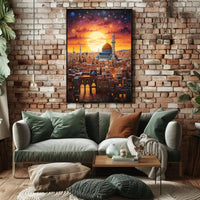 Middle Eastern City Mystical Cultural Heritage Poster PosterGoat