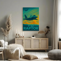 Military Fighter Jet Tribute Poster PosterGoat