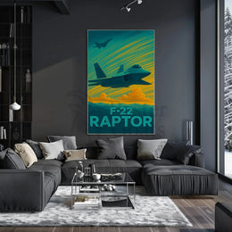 Military Fighter Jet Tribute Poster PosterGoat