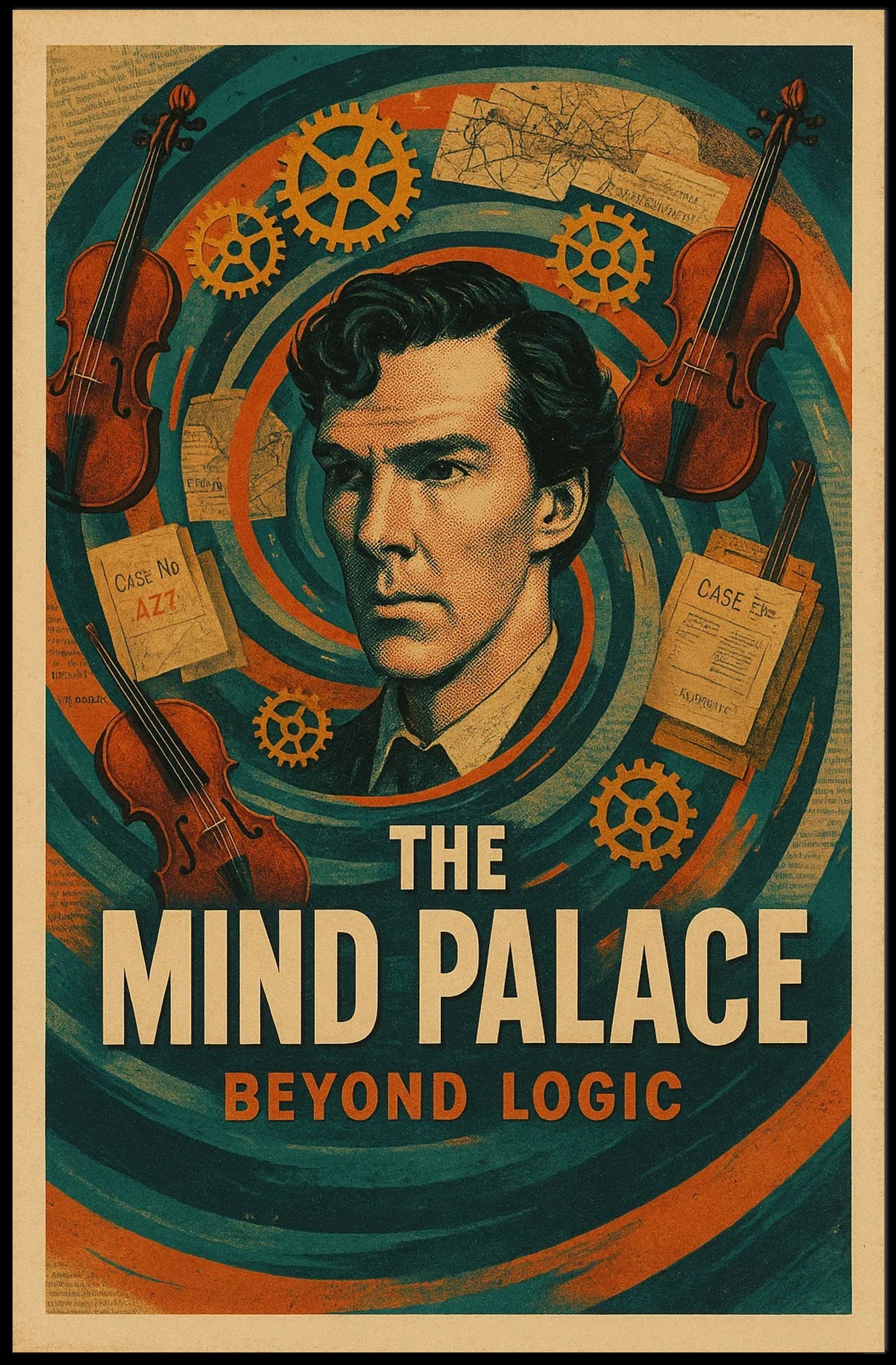 Mind Palace Detective Mystery Art Poster PosterGoat