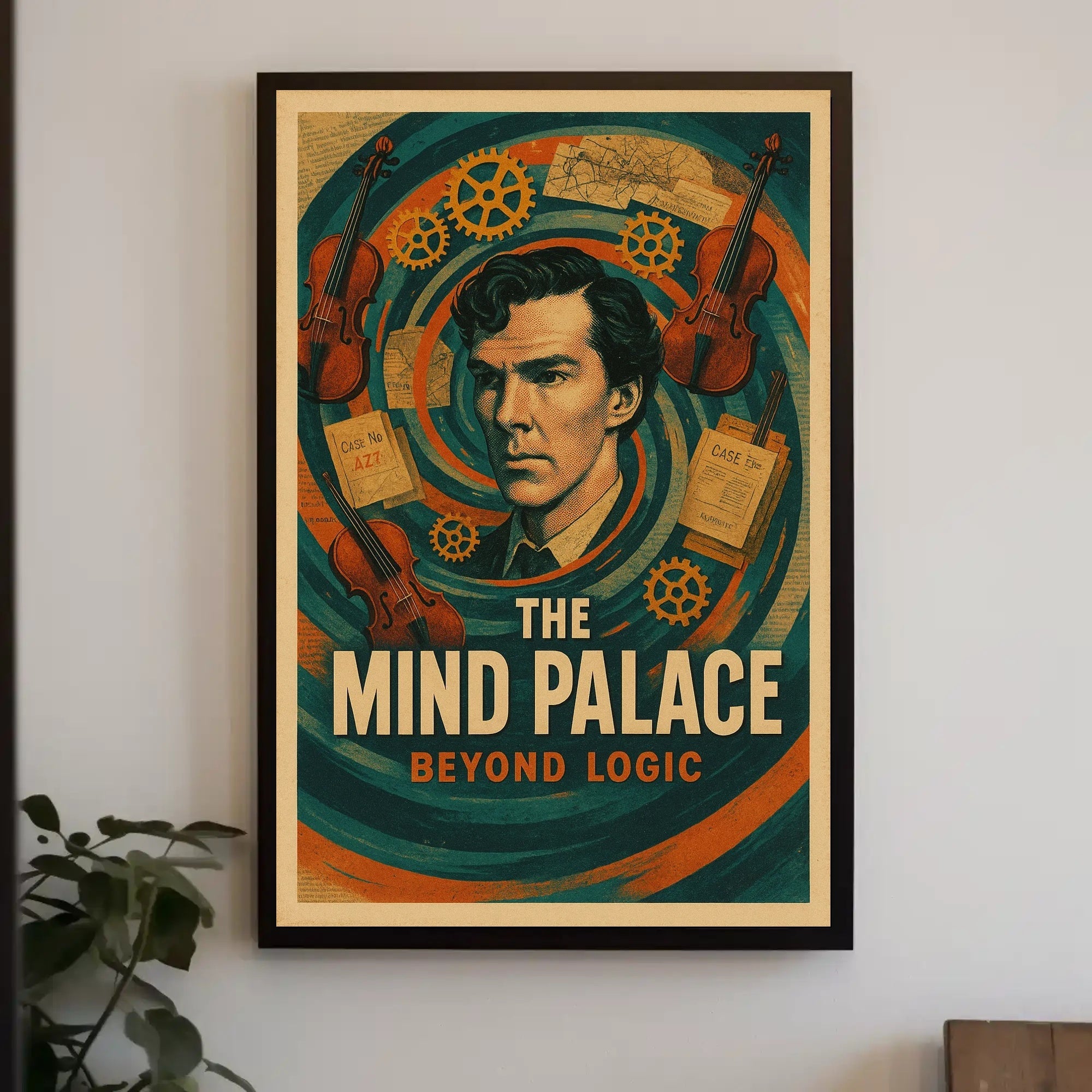 Mind Palace Detective Mystery Art Poster PosterGoat