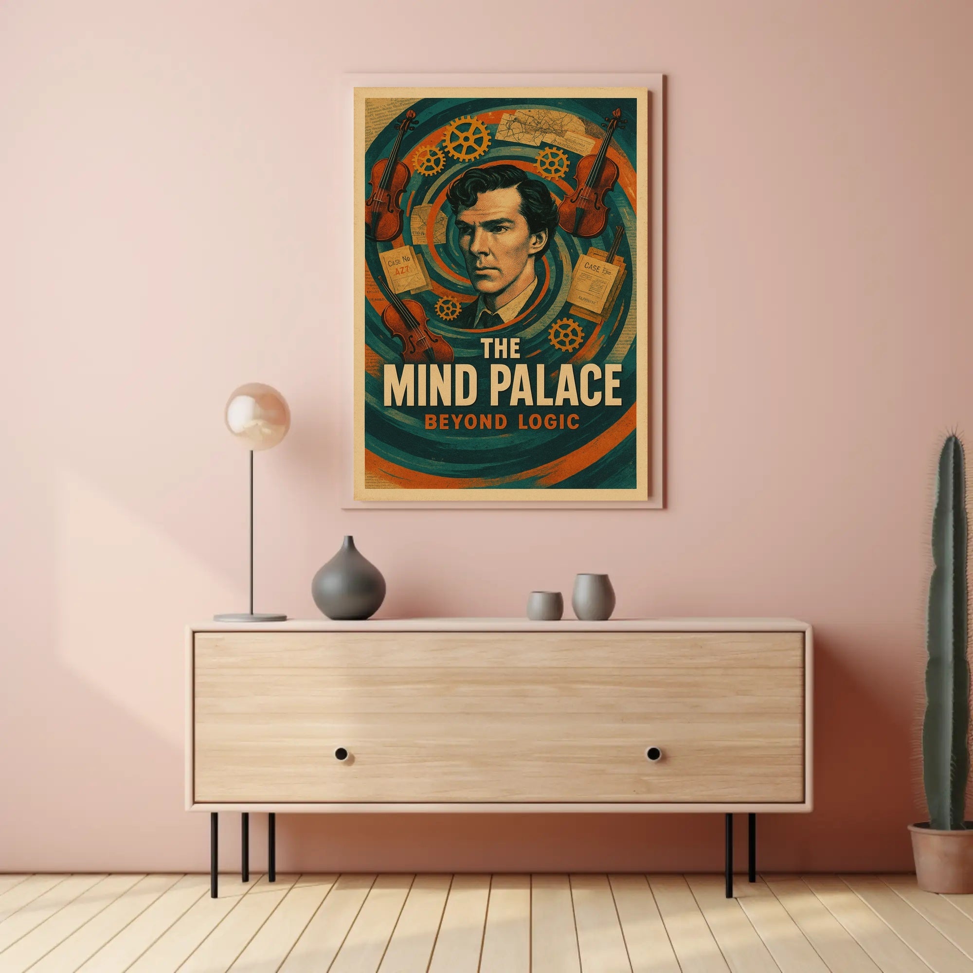 Mind Palace Detective Mystery Art Poster PosterGoat