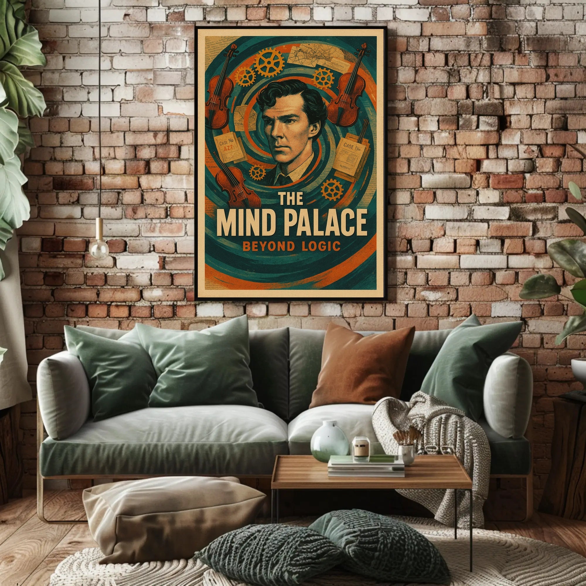 Mind Palace Detective Mystery Art Poster PosterGoat