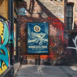 Minnesota Pride We The North Heritage Poster PosterGoat