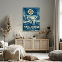 Minnesota Pride We The North Heritage Poster PosterGoat