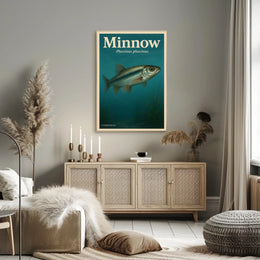 Minnow Phoxinus Phoxinus Wall Art Print PosterGoat