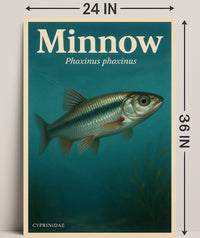 Minnow Phoxinus Phoxinus Wall Art Print PosterGoat