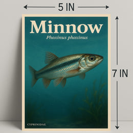 Minnow Phoxinus Phoxinus Wall Art Print PosterGoat