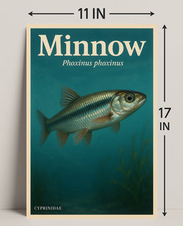 Minnow Phoxinus Phoxinus Wall Art Print PosterGoat