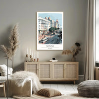 Minsk Urban Scene: Vibrant Travel Poster PosterGoat