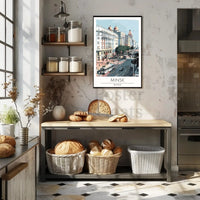 Minsk Urban Scene: Vibrant Travel Poster PosterGoat