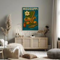 Mississippi Heritage Celebrated: Vintage Cultural or Heritage Poster PosterGoat