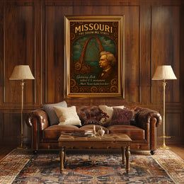 Missouri The Show Me State Poster PosterGoat