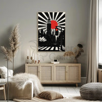 Modern Art Deco Urban Cityscape Poster PosterGoat