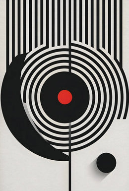 Modern Geometric Art Print for Abstract, Artistic, or Pop Culture Poster PosterGoat
