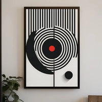 Modern Geometric Art Print for Abstract, Artistic, or Pop Culture Poster PosterGoat