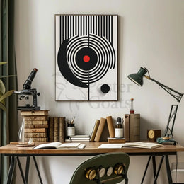 Modern Geometric Art Print for Abstract, Artistic, or Pop Culture Poster PosterGoat