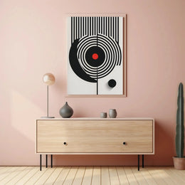 Modern Geometric Art Print for Abstract, Artistic, or Pop Culture Poster PosterGoat