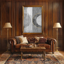Modern Geometric Elegance: Abstract or Artistic Poster PosterGoat