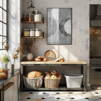 Modern Geometric Elegance: Abstract or Artistic Poster PosterGoat