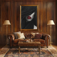 Modern Minimalist Face Art Print Poster - Artistic Poster PosterGoat