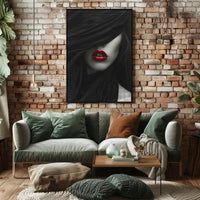 Modern Minimalist Face Art Print Poster - Artistic Poster PosterGoat
