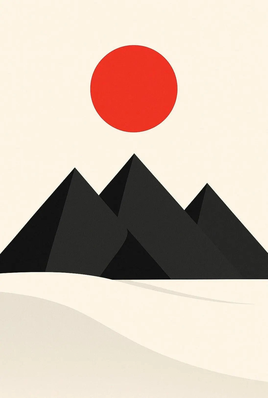 Modern Minimalist Geometric Art Print Abstract Artistic Poster PosterGoat