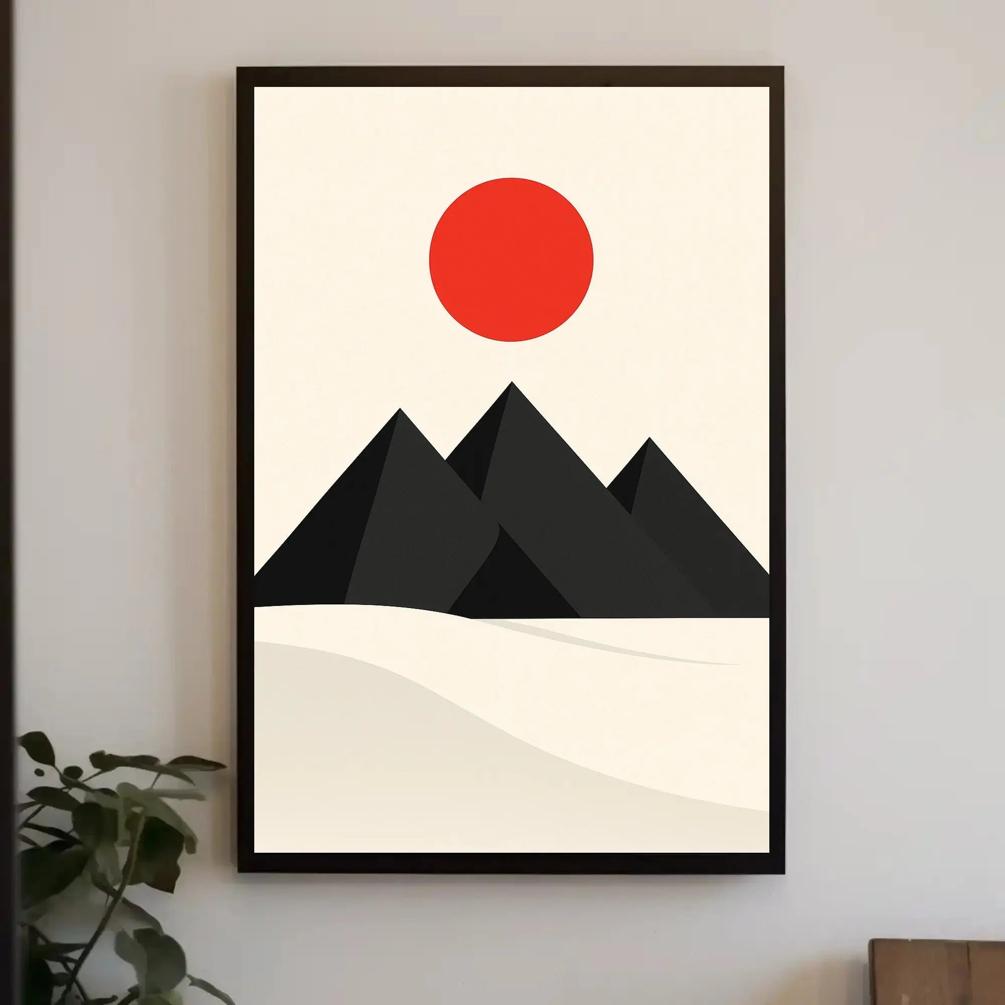 Modern Minimalist Geometric Art Print Abstract Artistic Poster PosterGoat